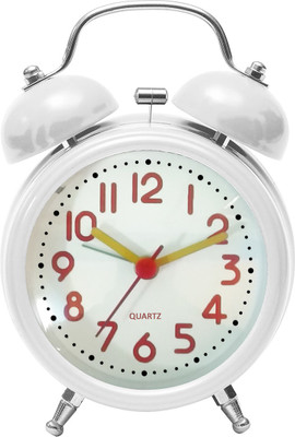 play run Analog White Clock