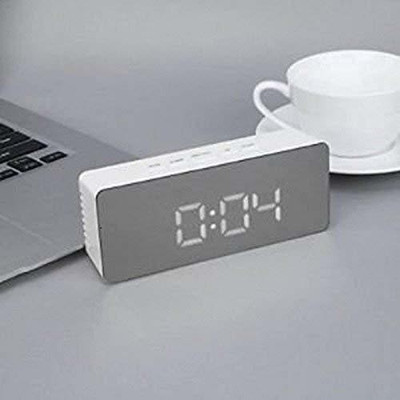 VVG TRADERS Digital White Clock