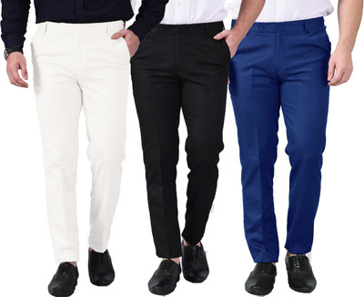 AD & AV Regular Fit Men Multicolor Trousers