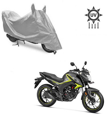 saanvi Two Wheeler Cover for Honda(CB Hornet 160, Silver)