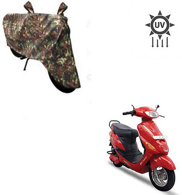 saanvi Two Wheeler Cover for Hero(E Sprint, Multicolor)