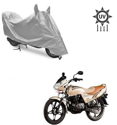 saanvi Two Wheeler Cover for LML(Freedom, Silver)