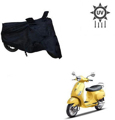 Atulit enterprises Two Wheeler Cover for Piaggio(Vespa SXL, Black)