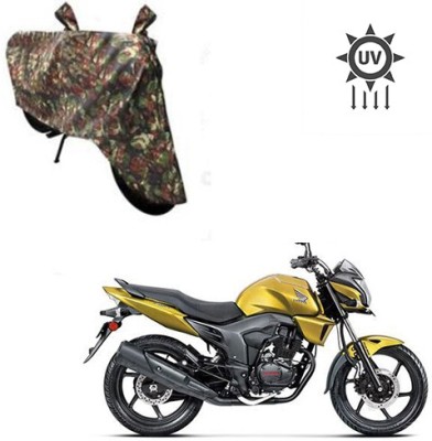 saanvi Two Wheeler Cover for Honda(CB Trigger, Multicolor)