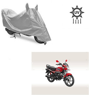 Feel heaven Two Wheeler Cover for Hero(Xtreme Sports, Silver)