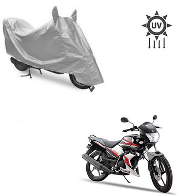 Feel heaven Waterproof Two Wheeler Cover for Yamaha(SS 125, Silver)