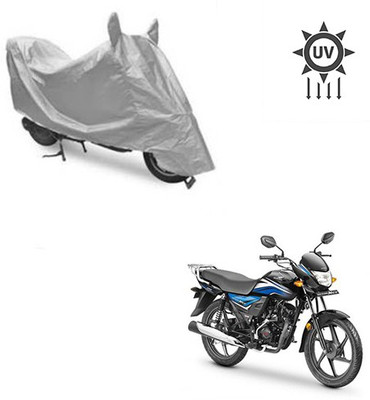Feel heaven Two Wheeler Cover for Honda(Dream Neo, Silver)