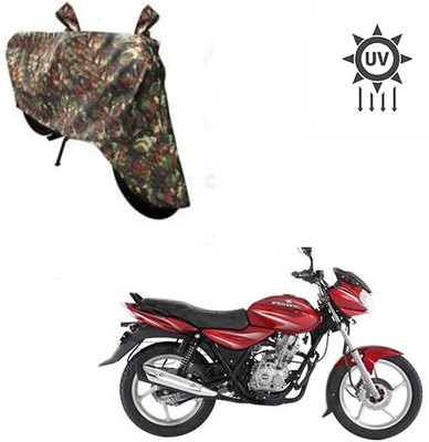 Feel heaven Waterproof Two Wheeler Cover for Bajaj(Discover 125 DTS-i, Multicolor)