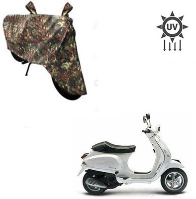 Atulit enterprises Two Wheeler Cover for Piaggio(Piaggio Vespa, Multicolor)