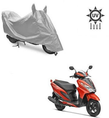 Feel heaven Waterproof Two Wheeler Cover for Honda(Grazia, Silver)