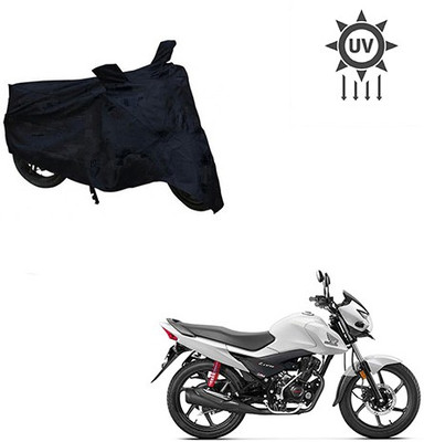 saanvi Two Wheeler Cover for Honda(Livo, Black)
