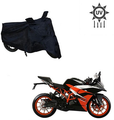 Atulit enterprises Two Wheeler Cover for KTM(RC 200, Black)