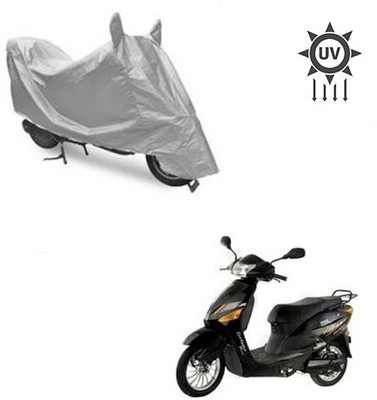 Feel heaven Two Wheeler Cover for Hero(Electric Zippy, Silver)