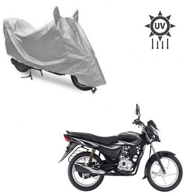 Feel heaven Two Wheeler Cover for Bajaj(Platina 100 DTS-i, Silver)