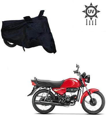 Atulit enterprises Two Wheeler Cover for Hero(HF Dawn, Black)