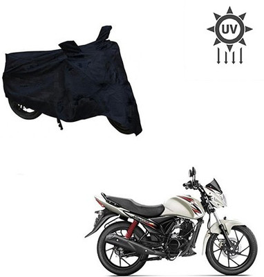 saanvi Waterproof Two Wheeler Cover for Suzuki(Sling Shot, Black)