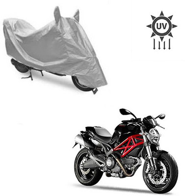Feel heaven Two Wheeler Cover for Ducati(Monster 796 S2R, Silver)