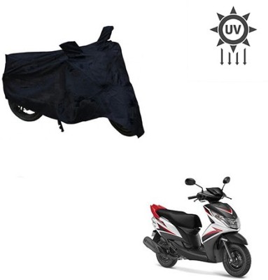 Feel heaven Two Wheeler Cover for Yamaha(Ray Z, Black)