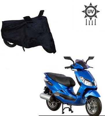 Atulit enterprises Two Wheeler Cover for Bajaj(Sunny, Black)