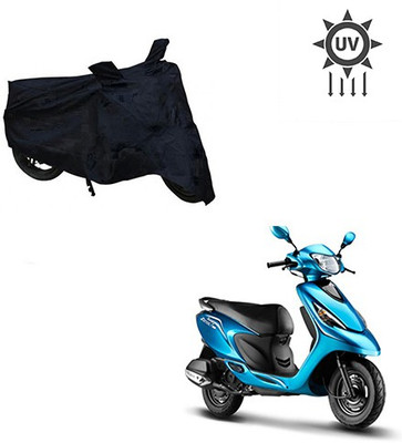 Atulit enterprises Two Wheeler Cover for TVS(Zest, Black)