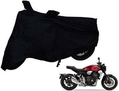 AUTOCAD Waterproof Two Wheeler Cover for Honda(CB 1000R, Black)