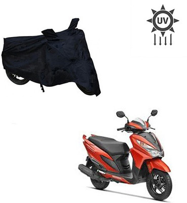 Atulit enterprises Two Wheeler Cover for Honda(Grazia, Black)