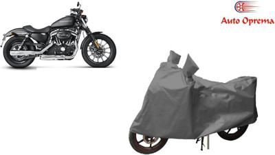 Auto Oprema Waterproof Two Wheeler Cover for Harley Davidson(XL 883, Grey)