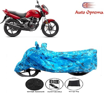 Auto Oprema Waterproof Two Wheeler Cover for Universal For Bike(CB Unicorn, Blue)