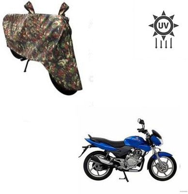 Atulit enterprises Waterproof Two Wheeler Cover for Bajaj(DTS-i, Multicolor)