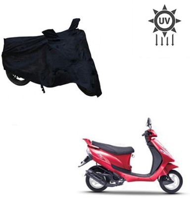 Atulit enterprises Two Wheeler Cover for Mahindra(Kine, Black)