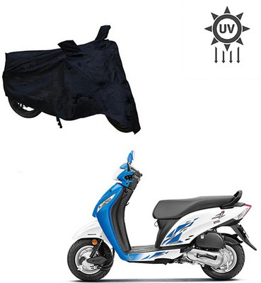 Feel heaven Two Wheeler Cover for Honda(Activa i, Black)