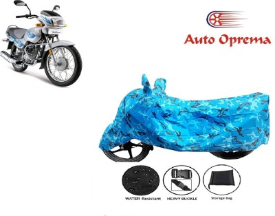 Auto Oprema Waterproof Two Wheeler Cover for Universal For Bike(Victor GLX, Blue)