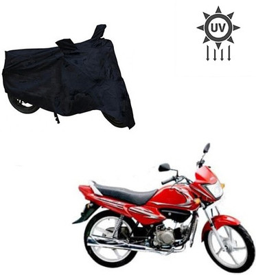 Atulit enterprises Two Wheeler Cover for Hero(Splendor NXG, Black)