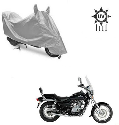 saanvi Two Wheeler Cover for Bajaj(Avenger 220 DTS-i, Silver)