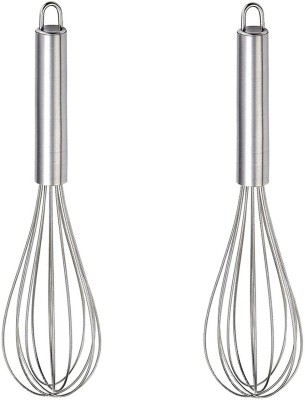 Krishna steeels Stainless Steel Balloon Whisk(Pack of 2)