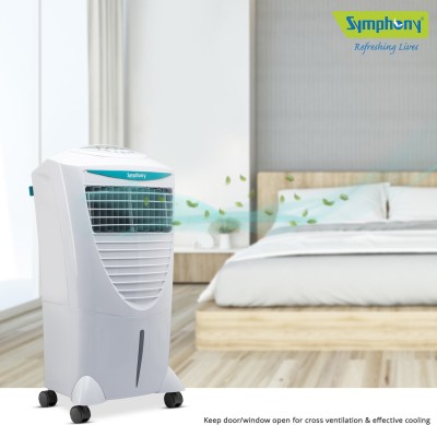 Symphony 31 L Room/Personal Air Cooler(White, Hicool i)