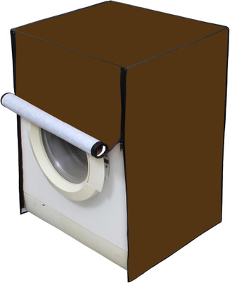 AAVYA UNIQUE FASHION Front Loading Washing Machine  Cover(Width: 60.96 cm, Brown)