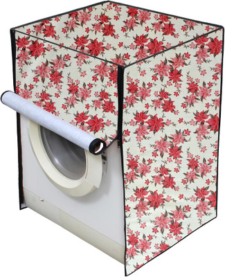 AAVYA UNIQUE FASHION COVER Front Loading Washing Machine  Cover(Width: 62.23 cm, Multicolor,7.5KG)