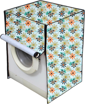 AAVYA UNIQUE FASHION COVER Front Loading Washing Machine  Cover(Width: 62.23 cm, Multicolor,7.5KG)
