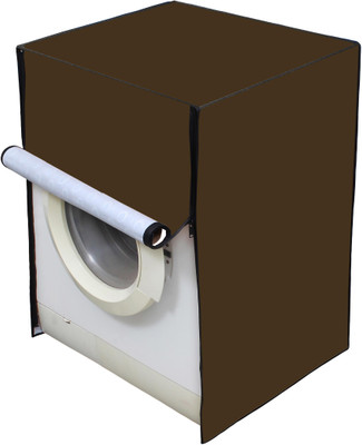 AAVYA UNIQUE FASHION Front Loading Washing Machine  Cover(Width: 60.96 cm, Brown)