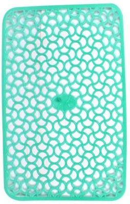 H.A.M Fab Fridge Mat(Width: 31 cm, H A M Fab Self Design Green Color Placemats with Fridge Drawer Set of 3 Jali Mats)