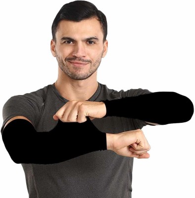 VTFlair Nylon Arm Sleeve For Boys & Girls(Free, Black)