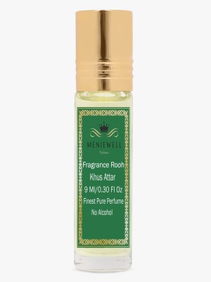 Menjewell Fragrance Rooh Khus Long Lasting Attar/ Perfume Floral Attar(Floral)