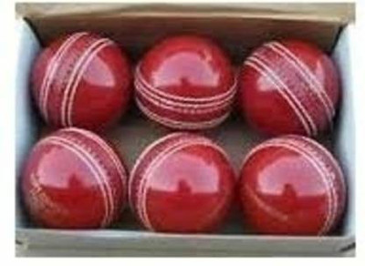 KK Sport CRICKET LEATHER BALL PIECE Cricket Leather Ball(Standard, Pack of 6)