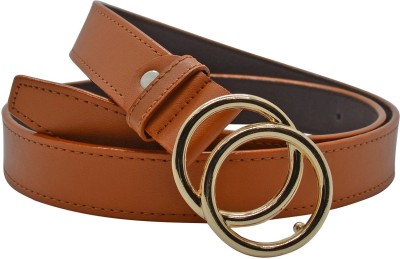 HENEDA Women Casual Tan Synthetic Belt