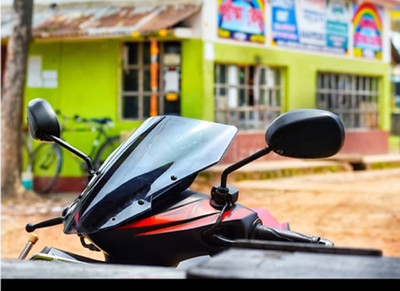 Sms traders Uni Visor Tinted Bike Headlight Visor
