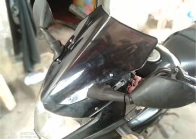 Ride Adventure Bike Long Visor Bike Headlight Visor