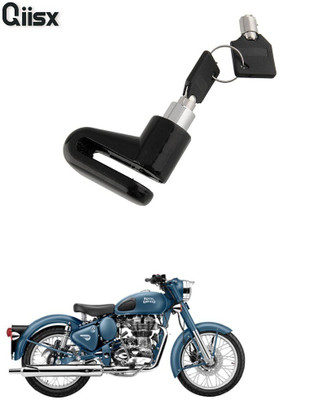 Qiisx DISC_BRAK_LCK_ST1_ASRTD_8135 Disc Lock, U Lock(Black)