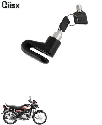 Qiisx DISC_BRAK_LCK_ST1_ASRTD_8006 Disc Lock, U Lock(Black)