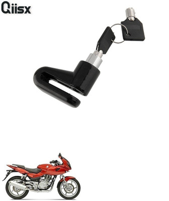 Qiisx DISC_BRAK_LCK_ST1_ASRTD_8123 Disc Lock, U Lock(Black)